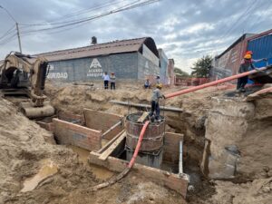 Transfieren más de S/ 3.5 millones a EPS Grau para mejorar el sistema de alcantarillado en Máncora