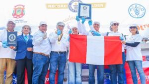 Perú logra récord Guinness con la ensalada de tarwi más grande del mundo en Trujillo