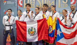 Perú suma 18 medallas en la President’s Cup 2025 de taekwondo