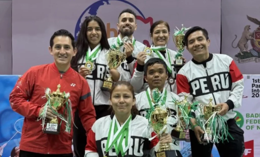 Parabádminton peruano logra 11 medallas en torneo internacional disputado en Nigeria