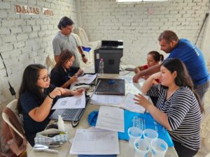Instalarán 800 medidores de agua en el asentamiento humano Las Dalias