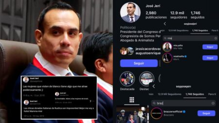 José Jerí elimina cuentas pornográficas y publicaciones sexistas tras asumir la presidencia del Perú