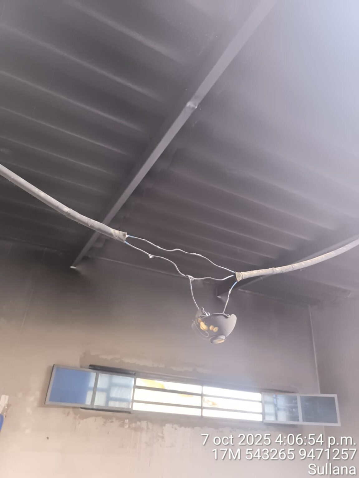 Conexión clandestina eléctrica fue causa de incendio en caserío Puente de los Serranos