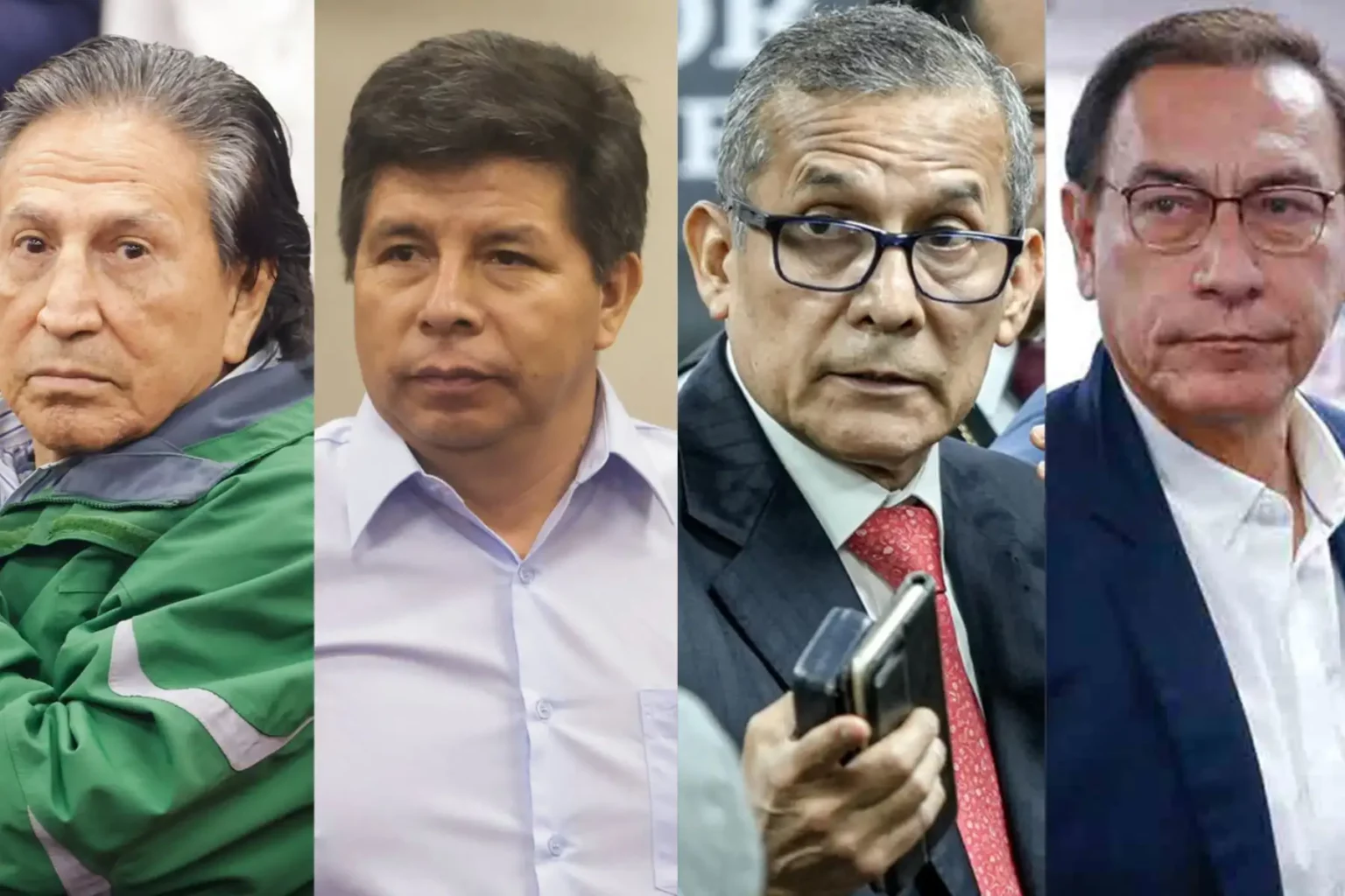 Con Martín Vizcarra: Cuatro expresidentes del Perú permanecen recluidos por casos de corrupción Con Martín Vizcarra: Cuatro expresidentes del Perú permanecen recluidos por casos de corrupción