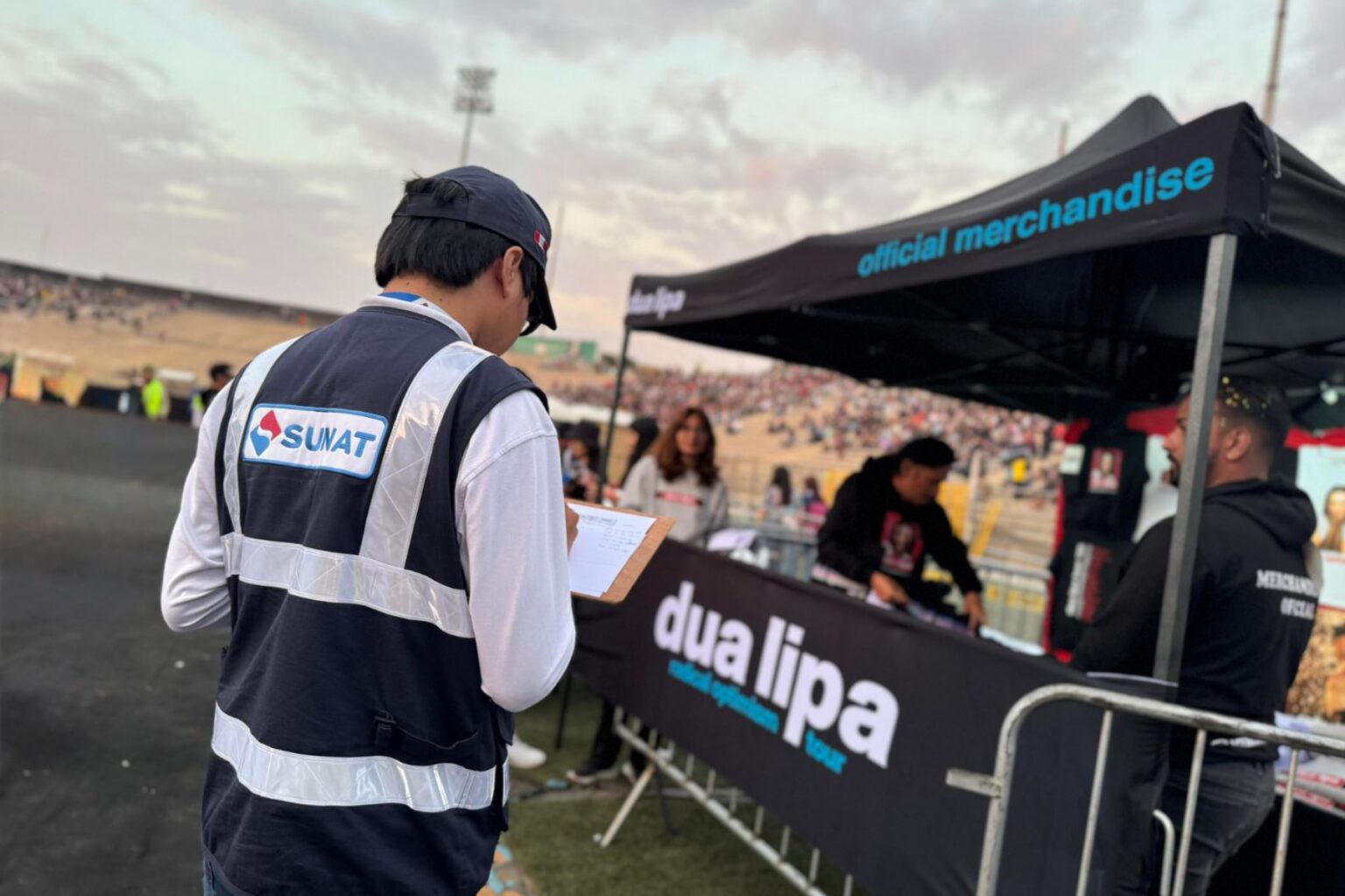 Sunat registra más de 554 mil soles en ventas durante concierto de Dua Lipa