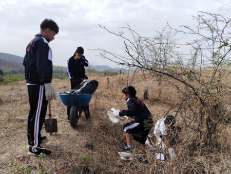 DDC Piura impulsa jornada de limpieza en el Sitio Arqueológico Panecillo DDC Piura impulsa jornada de limpieza en el Sitio Arqueológico Panecillo
