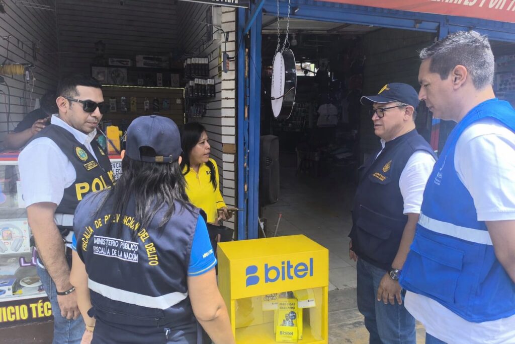 Piura: OSIPTEL participa en operativo contra la venta ambulatoria de chips