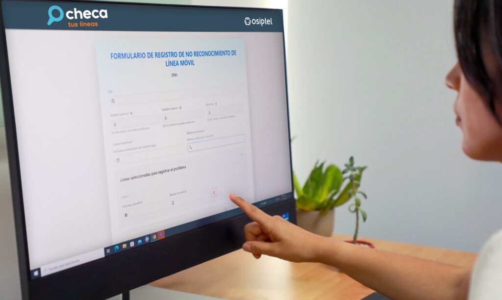 Ahora Checa tus líneas del OSIPTEL detecta y te ayuda a dar de baja líneas móviles que no contrataste