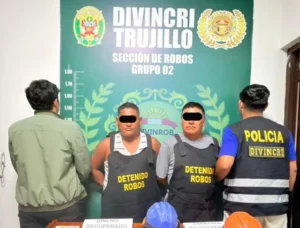 Trujillo: Policía captura a falsos trabajadores de Sedalib que robaban viviendas
