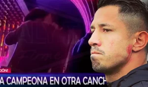 Gianluca Lapadula es captado por Magaly TV en Barcelona con mujer que no sería su esposa