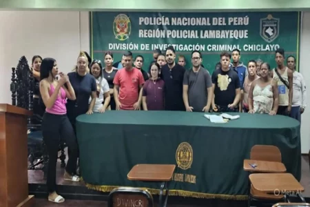 Intervienen bus con 27 extranjeros que ingresaban irregularmente a Chiclayo