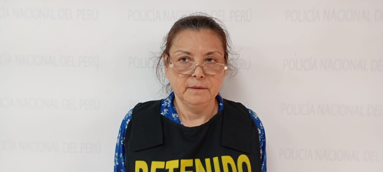 Policía captura a Lupe Zevallos en San Borja tras siete años prófuga por lavado de activos