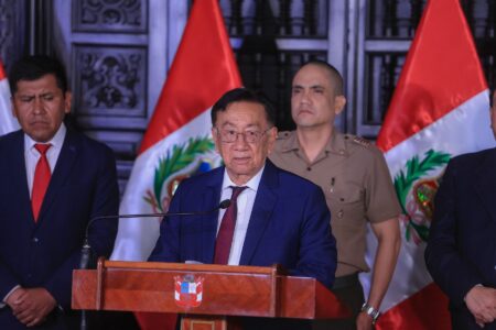 José María Balcázar agradece voto de confianza al Gabinete Ministerial