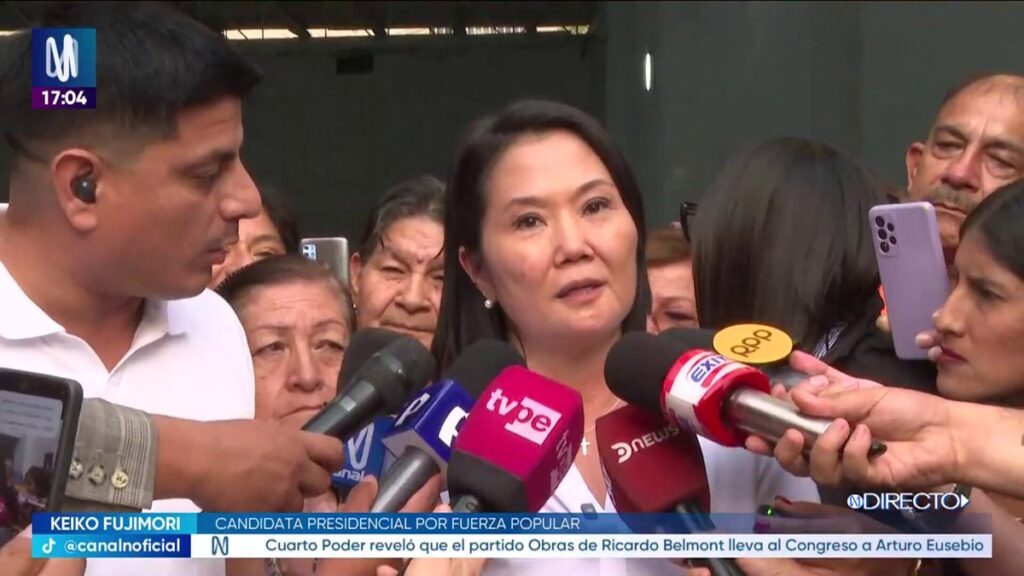 Keiko Fujimori pide renuncia de Piero Corvetto antes de la segunda vuelta: "Sería saludable"