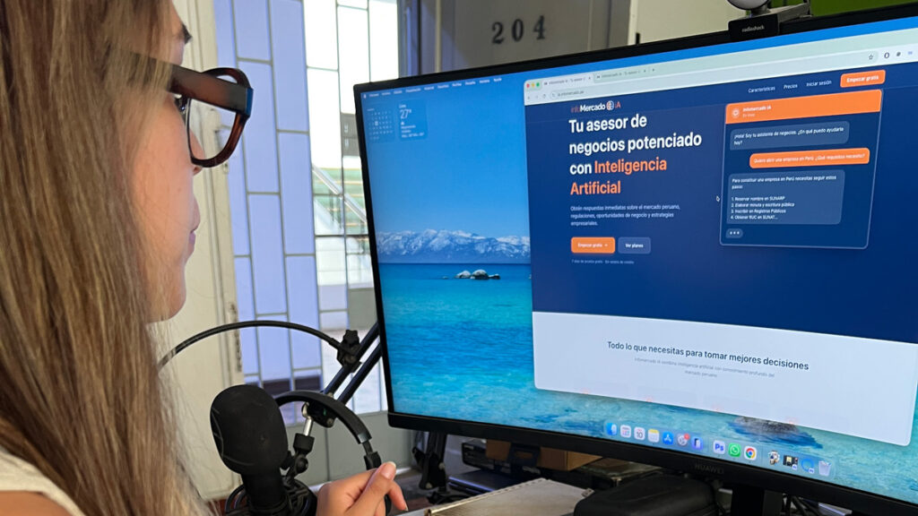Infomercado lanza asistente con inteligencia artificial para ayudar a emprendedores peruanos
