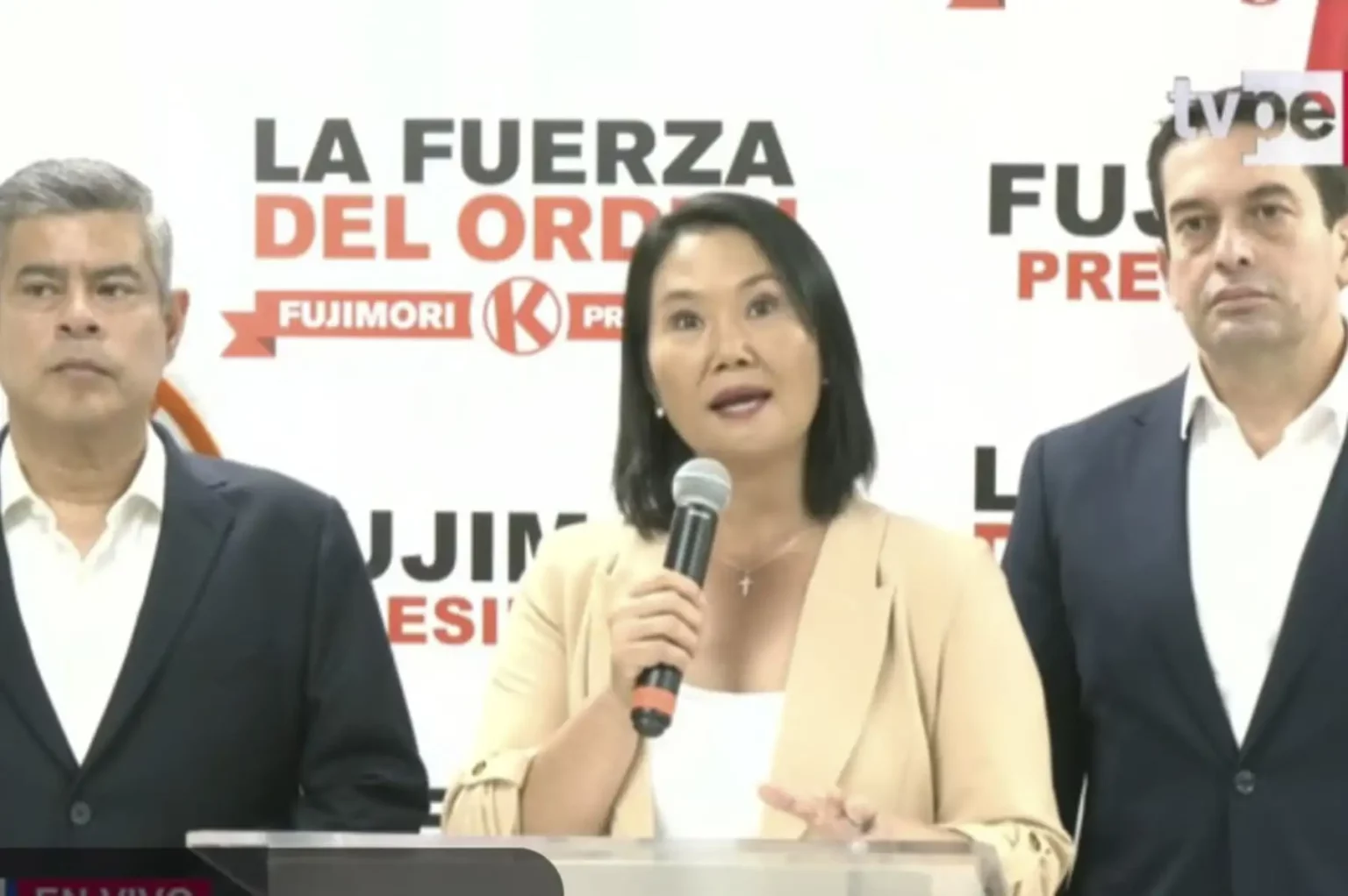 Elecciones 2026: Keiko Fujimori llama a la unidad tras pasar a segunda vuelta Elecciones 2026: Keiko Fujimori llama a la unidad tras pasar a segunda vuelta