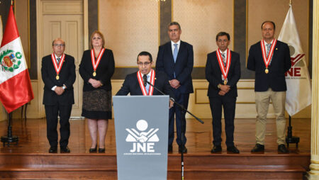 Presidente del JNE pide respeto y propuestas en la segunda vuelta electoral