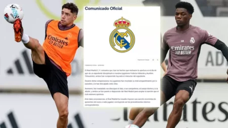 Real Madrid sanciona a Valverde y Tchouaméni tras pelea en el vestuario
