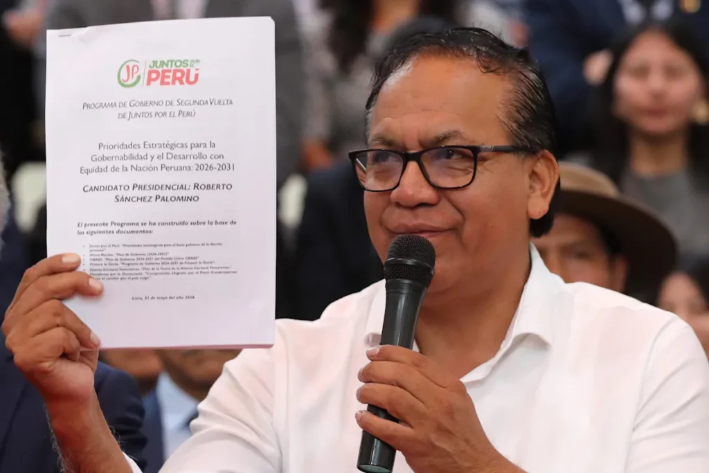 Roberto Sánchez asegura que gobernará con el nuevo plan presentado para la segunda vuelta