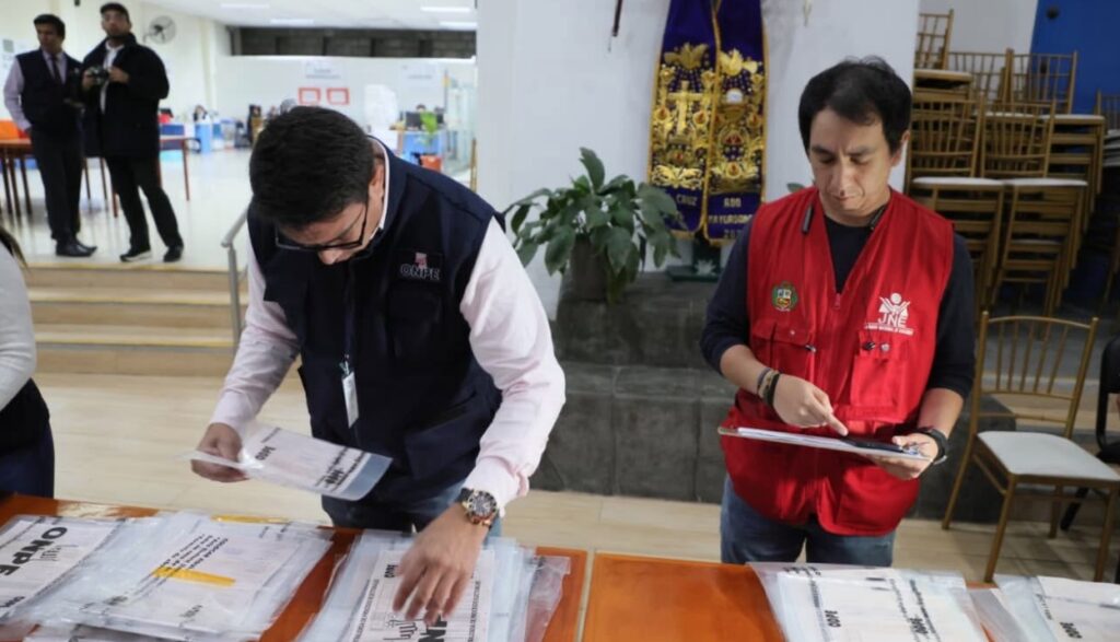 JNE aclara que el recuento de votos solo procede en actas observadas