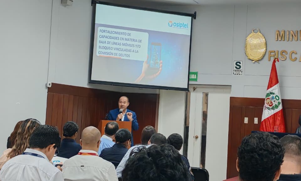 OSIPTEL capacita a operadores de justicia para agilizar suspensión de líneas vinculadas a delitos OSIPTEL capacita a operadores de justicia para agilizar suspensión de líneas vinculadas a delitos