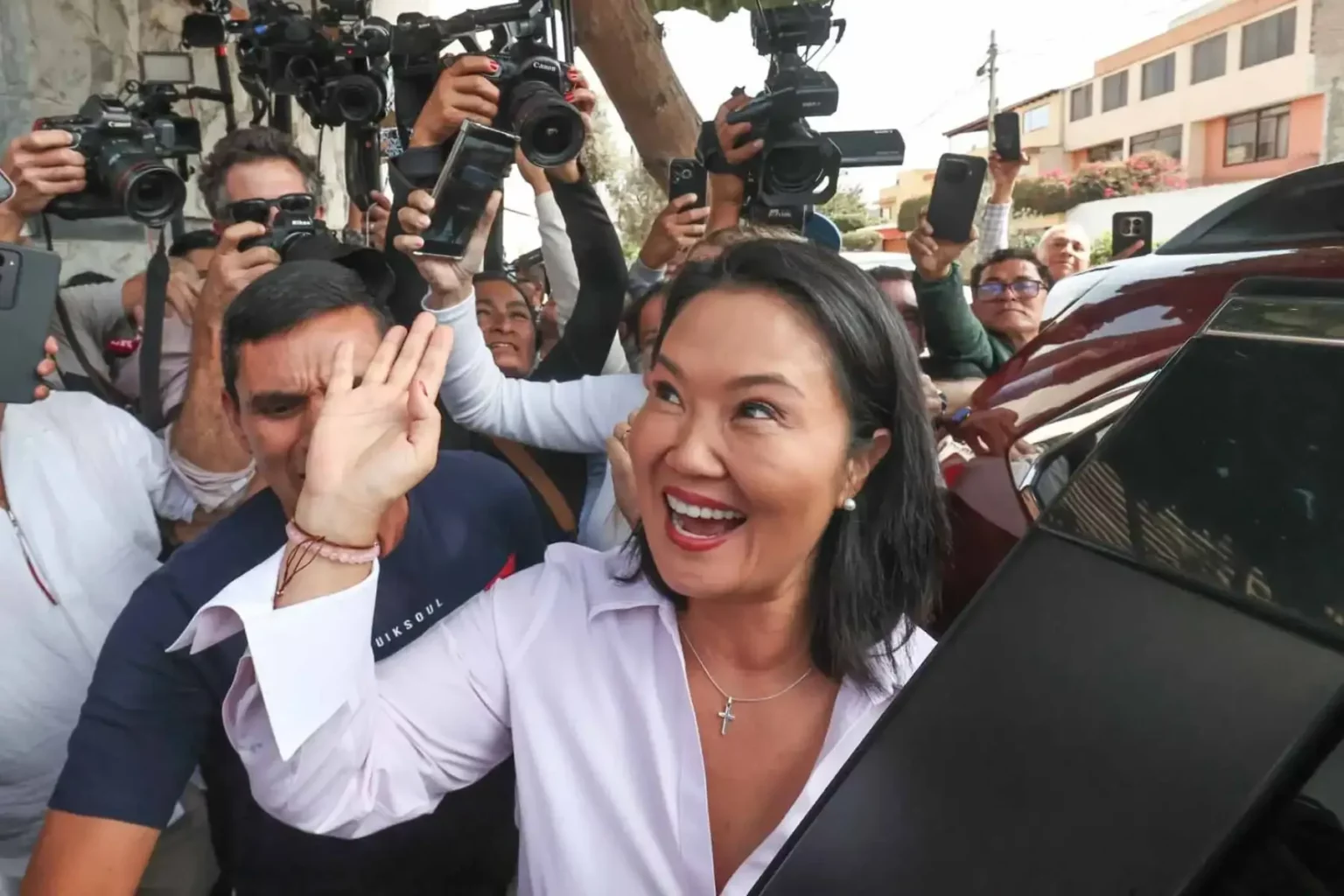 Keiko Fujimori tras superar a Roberto Sánchez: "Con serenidad y con mucha gratitud tomo estos primeros resultados"