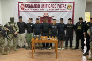 Minería ilegal en Pataz: dos operativos dejan armas incautadas y 26 intervenidos