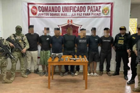 Minería ilegal en Pataz: dos operativos dejan armas incautadas y 26 intervenidos