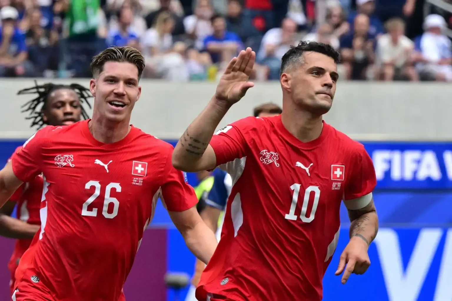 Suiza goleó 4-1 a Bosnia-Herzegovina y quedó cerca de clasificar en el Mundial 2026 Suiza goleó 4-1 a Bosnia-Herzegovina y quedó cerca de clasificar en el Mundial 2026