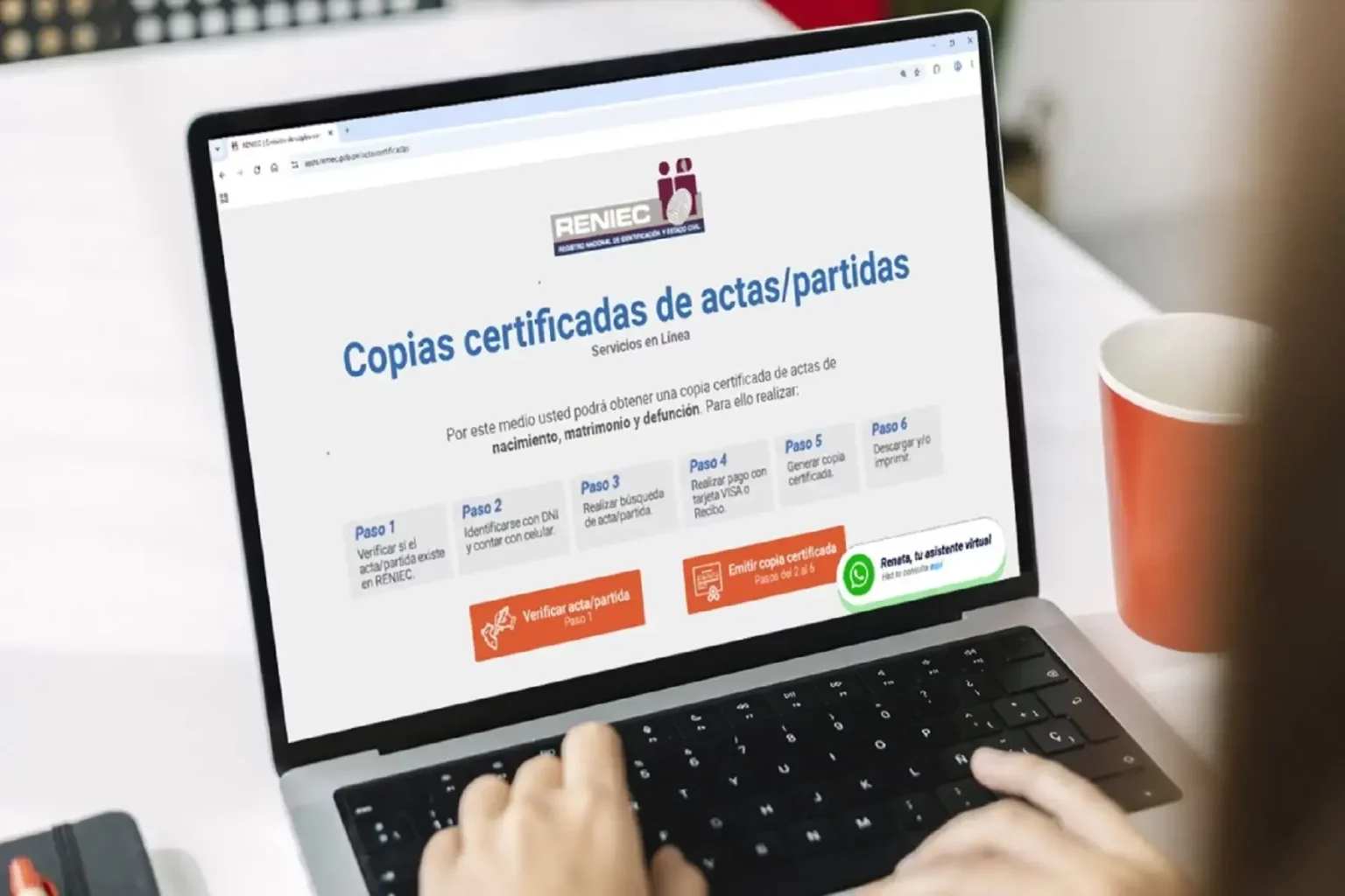 Reniec: así puedes consultar en línea si tu acta de nacimiento, matrimonio o defunción figura en el sistema