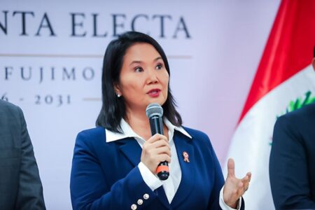 Keiko Fujimori plantea solicitar facultades legislativas para reforzar la seguridad ciudadana