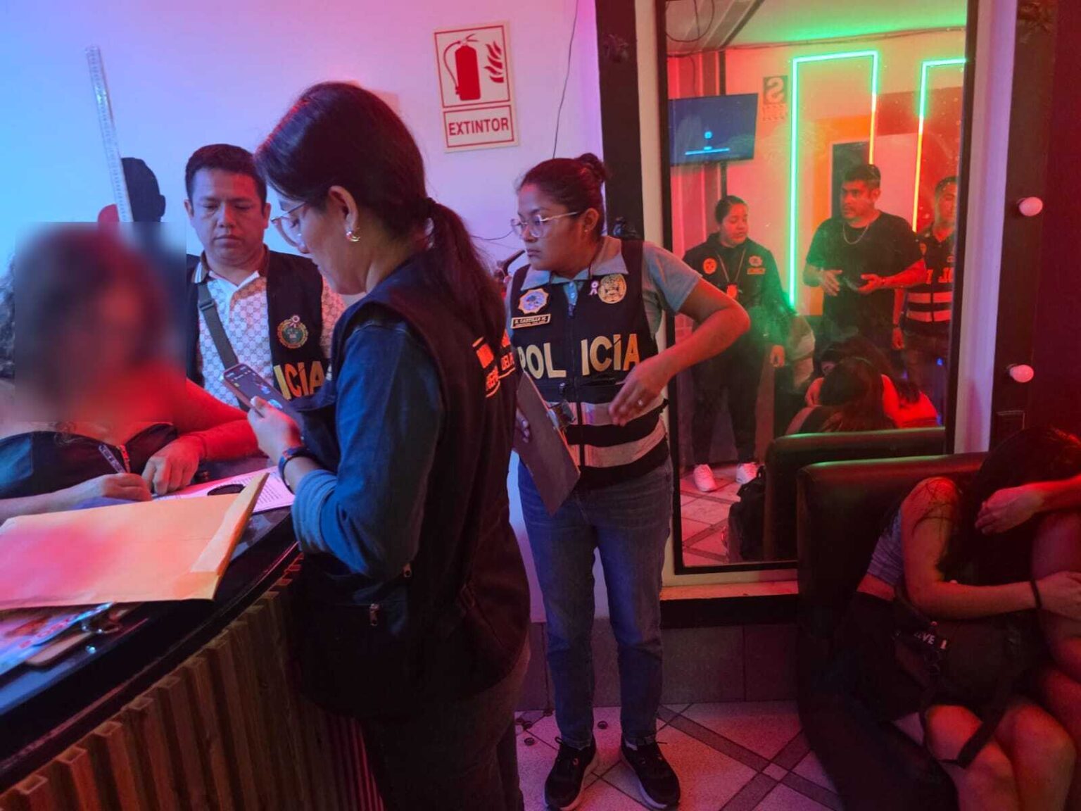 Piura: Ministerio Público interviene local y rescata a nueve presuntas víctimas de explotación sexual
