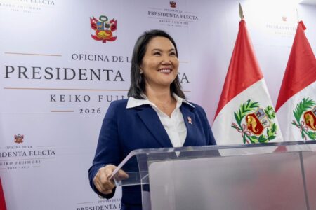 Keiko Fujimori reafirma compromiso del Perú con el fortalecimiento de la democracia Keiko Fujimori reafirma compromiso del Perú con el fortalecimiento de la democracia