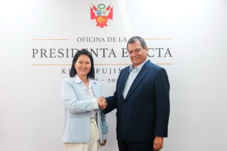 Keiko Fujimori se reunió con Jorge Nieto para abordar seguridad ciudadana y el Fenómeno de El Niño