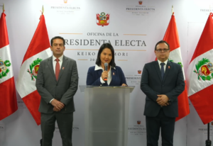 Keiko Fujimori anuncia el inicio de la transferencia de gobierno tras ser proclamada presidenta electa