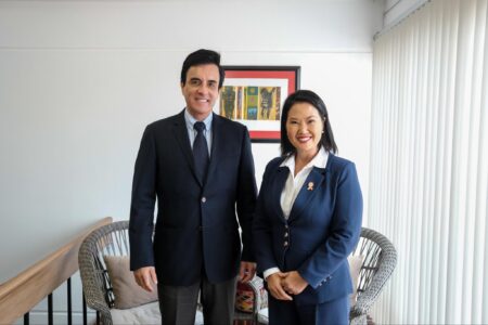 Carlos Espá respaldó plan de Keiko Fujimori para reforzar el control en las cárceles Carlos Espá respaldó plan de Keiko Fujimori para reforzar el control en las cárceles