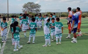 132 niños de la margen izquierda fortalecen su formación a través de academia de fútbol en Locuto