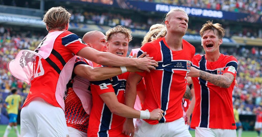 Noruega elimina a Brasil con doblete de Erling Haaland y avanza a cuartos del Mundial 2026