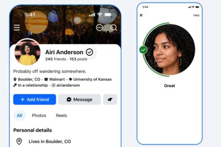 Facebook Verified permitirá verificar perfiles con una selfie y sin costo