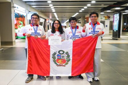 Perú obtiene tres medallas en la Olimpiada Internacional de Química 2026