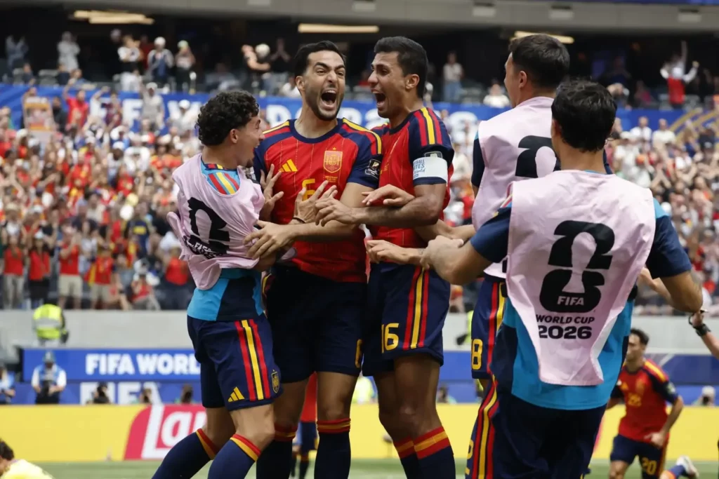 España clasifica a las semifinales del Mundial 2026 tras vencer 2-1 a Bélgica