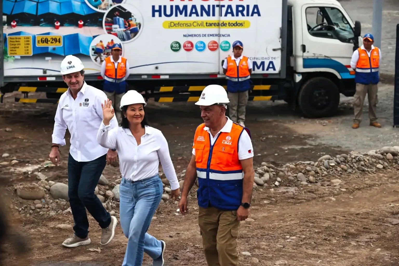 Keiko Fujimori: Obras de prevención por el Fenómeno de El Niño serán prioridad del nuevo gobierno