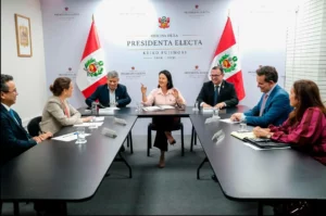 Keiko Fujimori: "Hemos planteado una agenda de trabajo de cara a los próximos cinco años"
