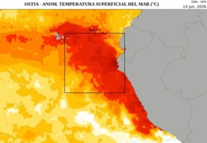 Senamhi advierte un 99 % de probabilidad de un Fenómeno El Niño fuerte a muy fuerte en el verano 2027
