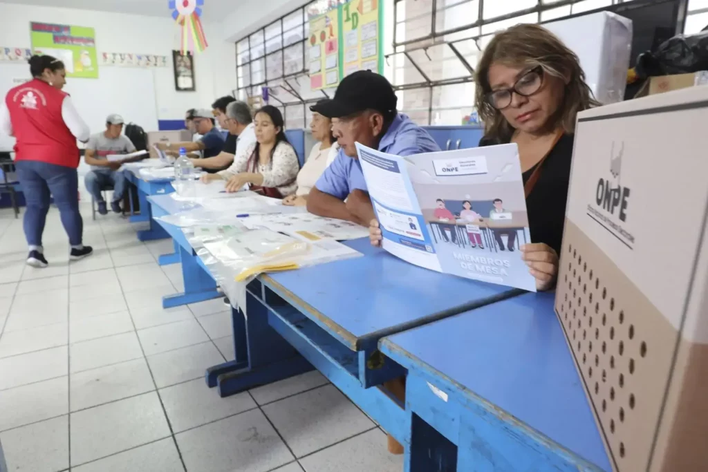 ERM 2026: ONPE capacitará a miembros de mesa el 20 y 27 de setiembre
