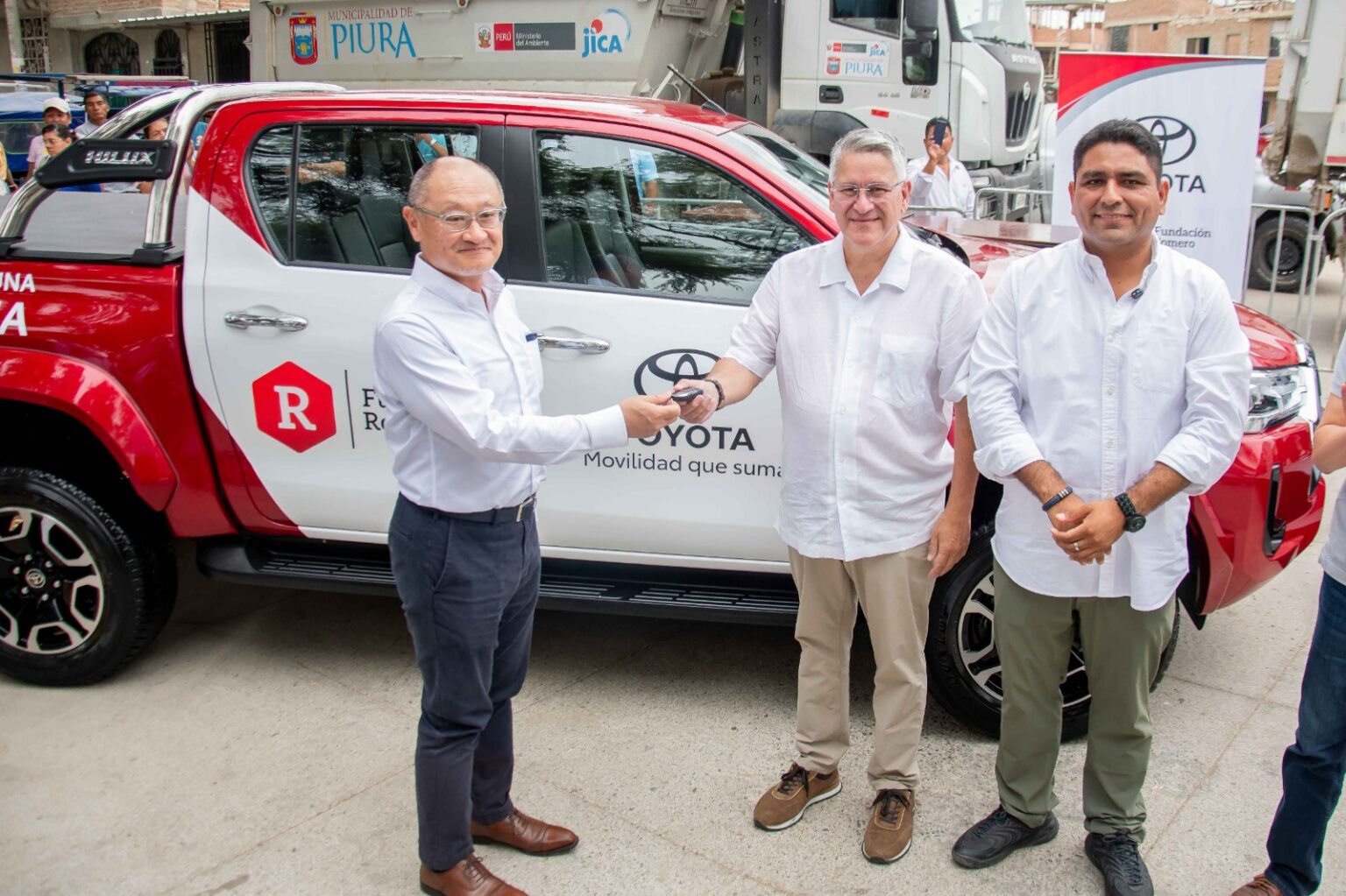 Fundación Romero y Toyota del Perú suman esfuerzos para fortalecer las operaciones de prevención ante el Fenómeno El Niño en Piura