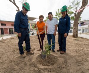 ENOSA se suma a la campaña “Chapa tu Balde” en el parque 4 de Abril de Tacalá