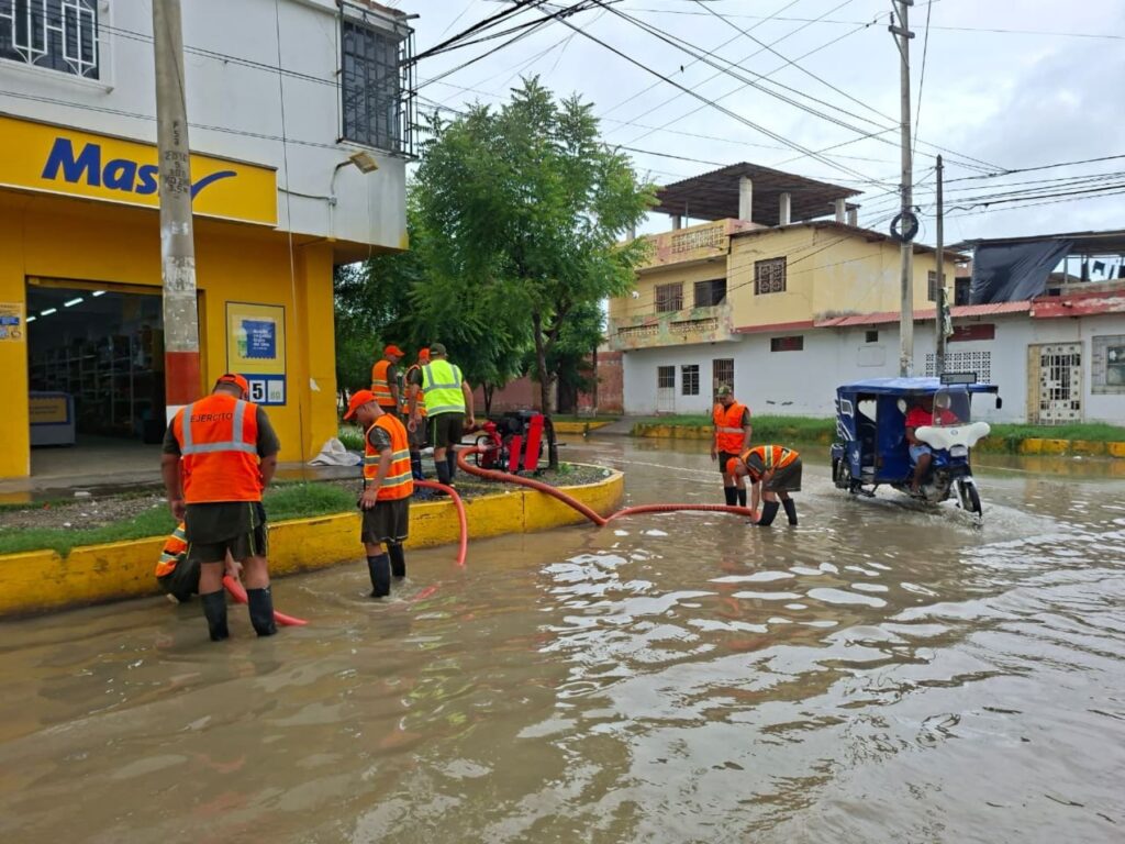 Lluvias en Tumbes dejan 55 viviendas afectadas y daños en colegios y centros de salud